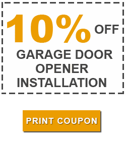 Garage Door Opener Installation Coupon Mount Prospect IL